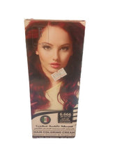 Jungle Fever Extra Intense Dark Red Blond 6.666 Hair Coloring Cream Pack - 100ml - ShopXonline
